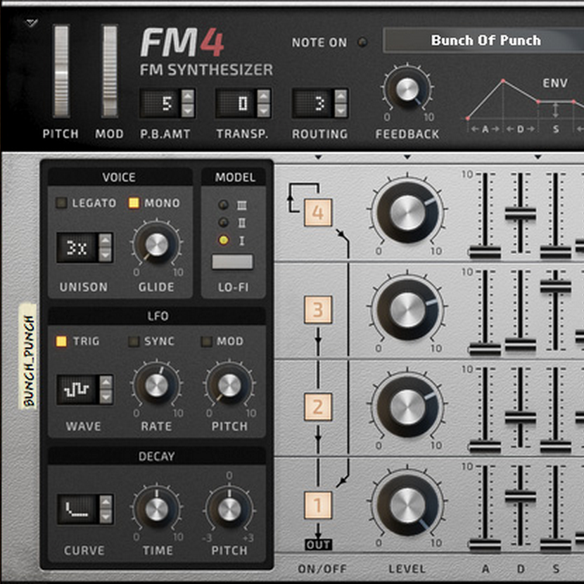 Dro4 fm. Синтезаторный Pitch модуль. Fm 04. Reason free Rack Extensions. Thor Synthesizer reason logo.