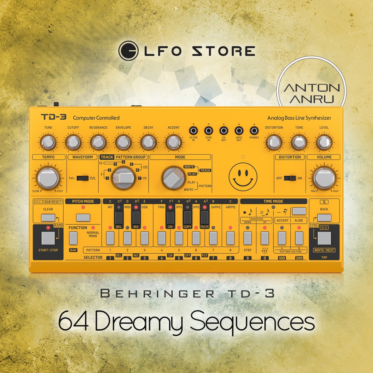 Behringer TD-3 – 64 Dreamy Sequences by Anton Anru